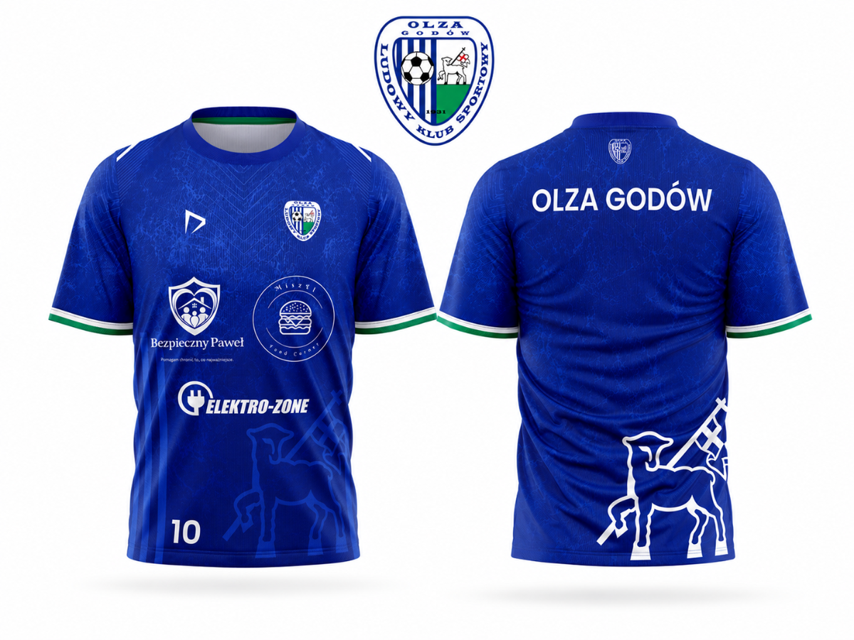 Projekt koszulki dla klubu sportowego